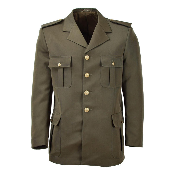 Oryginalna włoska marynarka wojskowa VERDE sukienka paradna vintage Brown - GoMilitar
