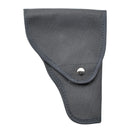 Original Italian Military Pistol Holster Snap Button Closure Polycotton Gray - GoMilitar