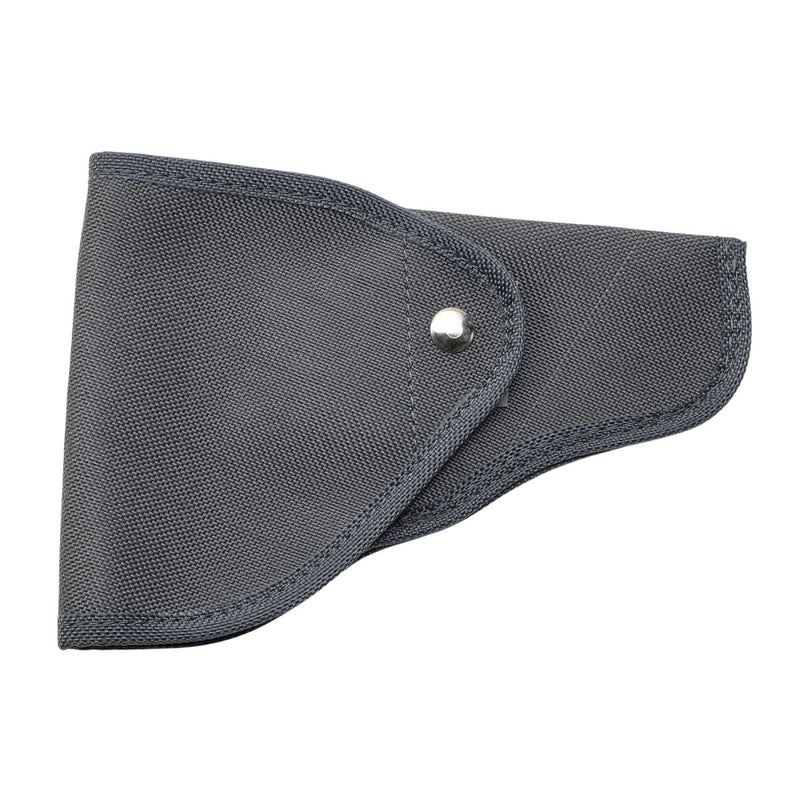 Original Italian Military Pistol Holster Snap Button Closure Polycotton Gray - GoMilitar