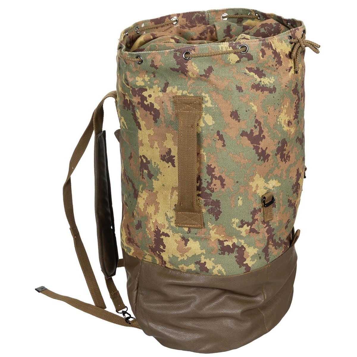 Oryginalny włoski wojskowy Camo Camo Combat Plecak 40L Bag Nowy
