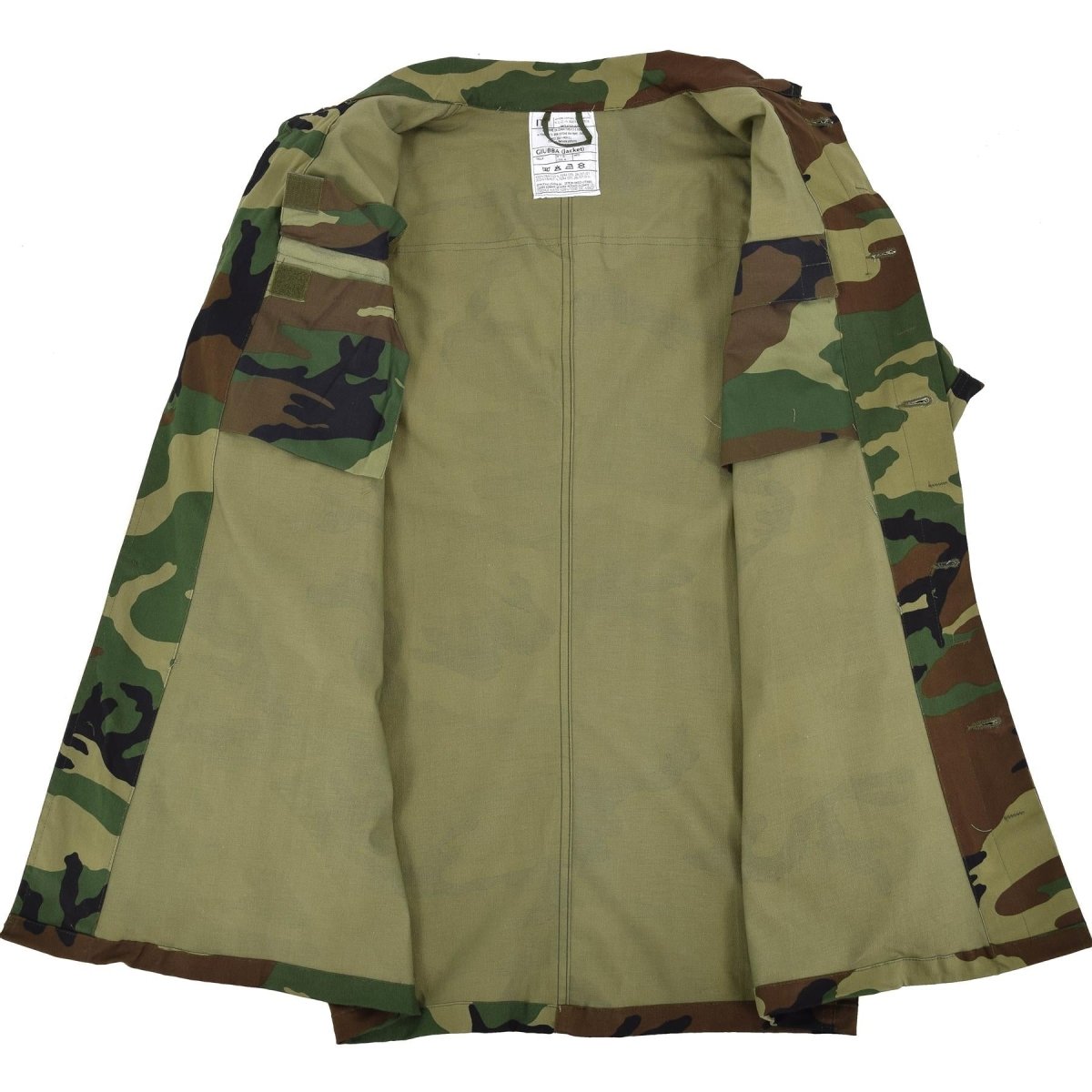 Oryginalna Włochy Wojskowa kurtka bojowa lekka Woodland Camo Army ARDPLUS NOWOŚĆ