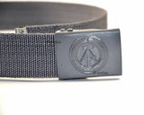 Oryginalne NVA Wschodnia Armia Niemiec Grey Belt Wojskowy BW Press Press Spoders Nowe
