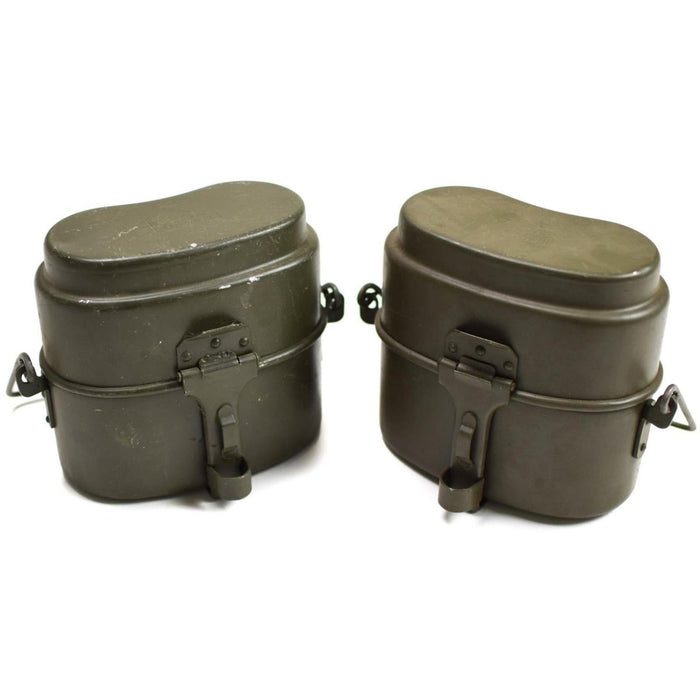Oryginalny melonik Wojska Polskiego Aluminiowy melonik wojskowy vintage Camping Olive - GoMilitar