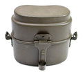 Oryginalny Polski zestaw bałaganu Aluminium Wojskowy Bowler Pot Picien Camping Olive