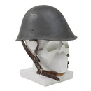 Original Romanian Military tactical steel helmet M73 paratrooper chinstrap Olive - GoMilitar