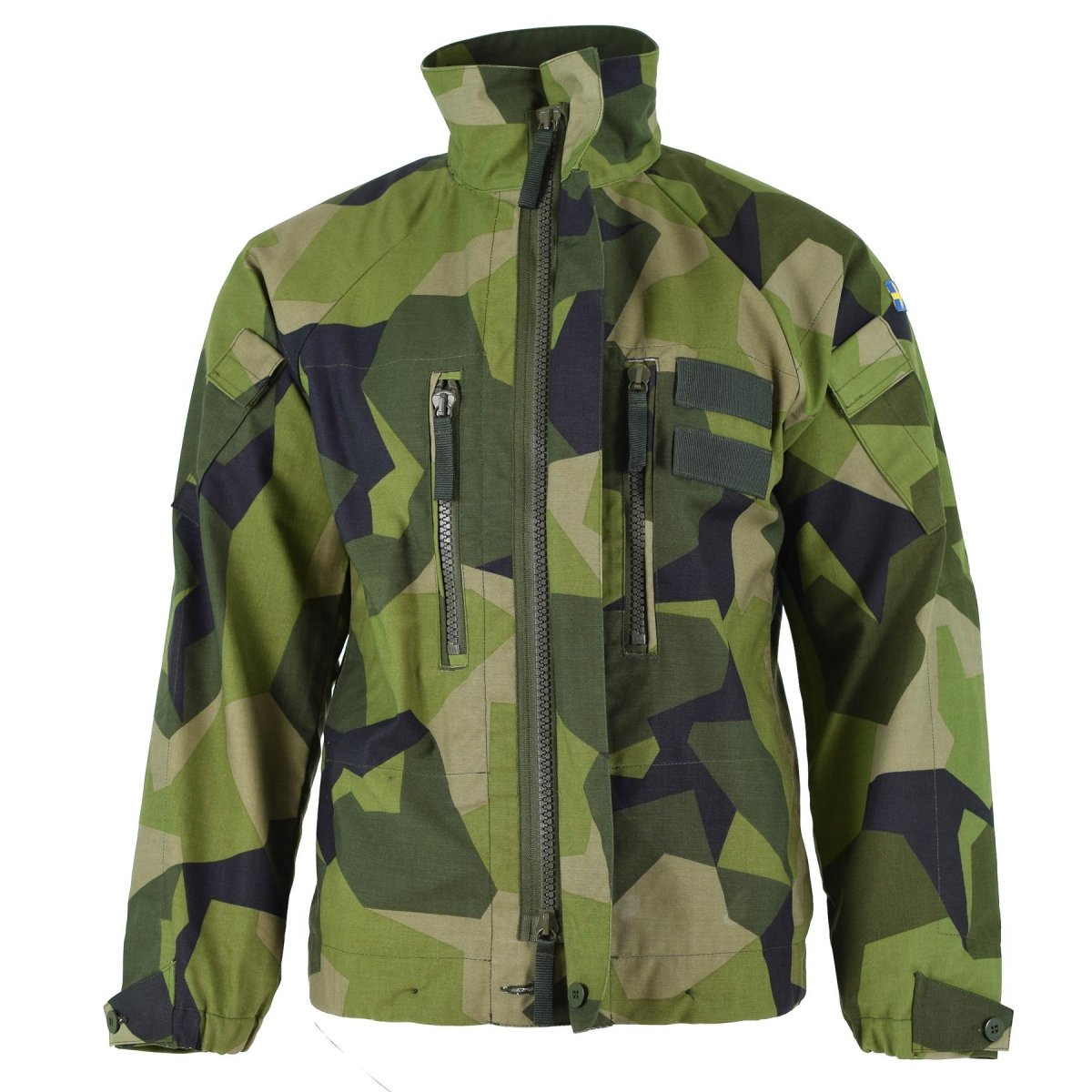 Oryginalna szwedzka armia m90 m90 Splinter Camouflage Field Cystat Tankowiec Nowy