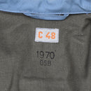 Original Swedish Civil Defense Uniform Jacket denim light blue vintage NEW - GoMilitar