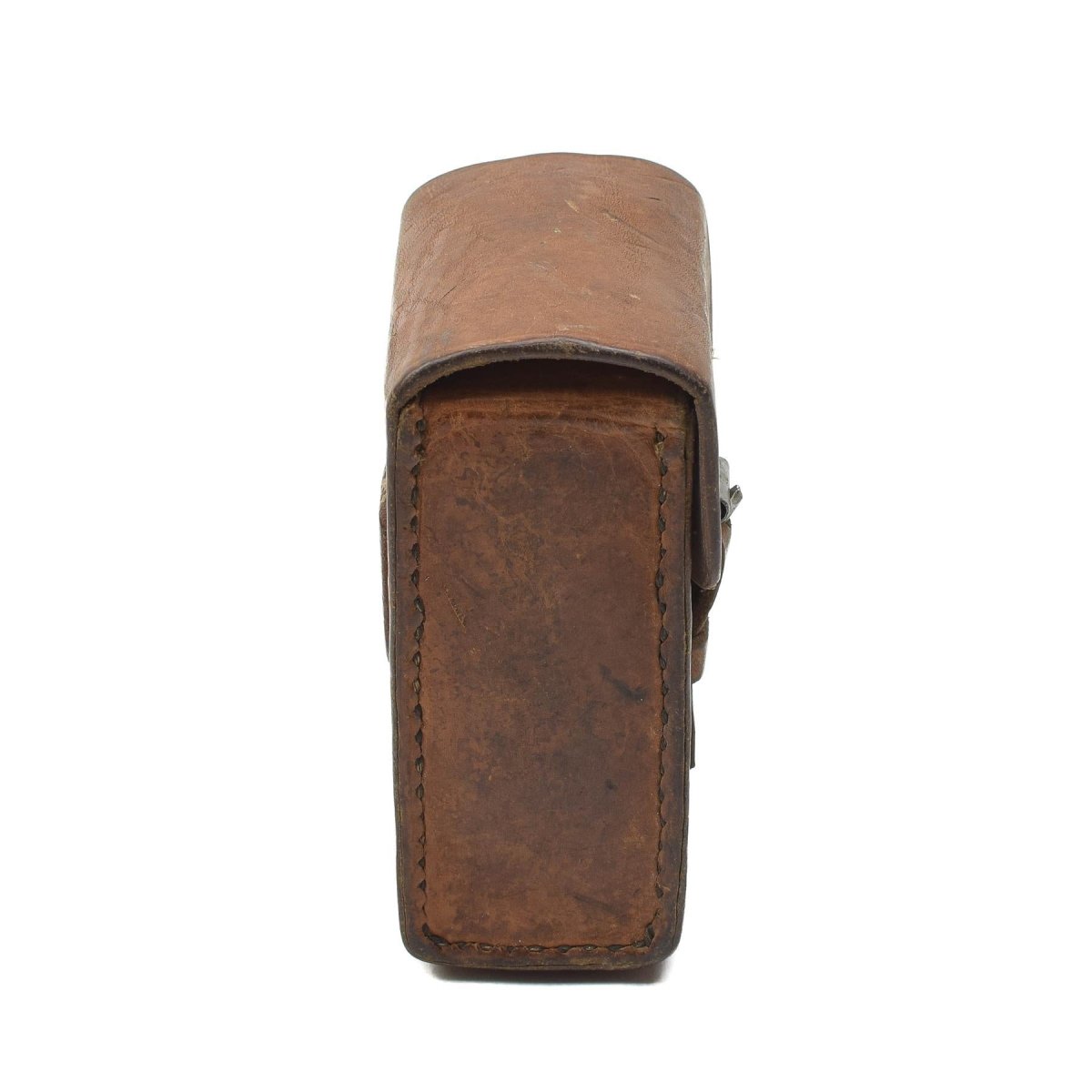 Oryginalny szwedzki wojskowy skórzany pasek z twardym paskiem Universal Magazine Bag Vintage