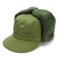 Oryginalny szwedzki szwedzka armia wojskowa Winter Green M59 Combat Field Cap Hat