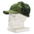 Oryginalny szwedzki szwedzka armia wojskowa Winter Green M59 Combat Field Cap Hat