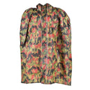 Original Swiss army troops camo tactical plastic poncho with Swiss Alpenflage pattern for outdoor protection and camouflage.