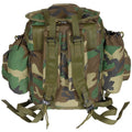 Oryginalny plecak armii tureckiej 40L z przednimi kieszeniami i kieszeniami z tkaniny Cordura Woodland Camo