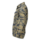 Original Turkish army tactical jacket blue digital camouflage durable ripstop - GoMilitar