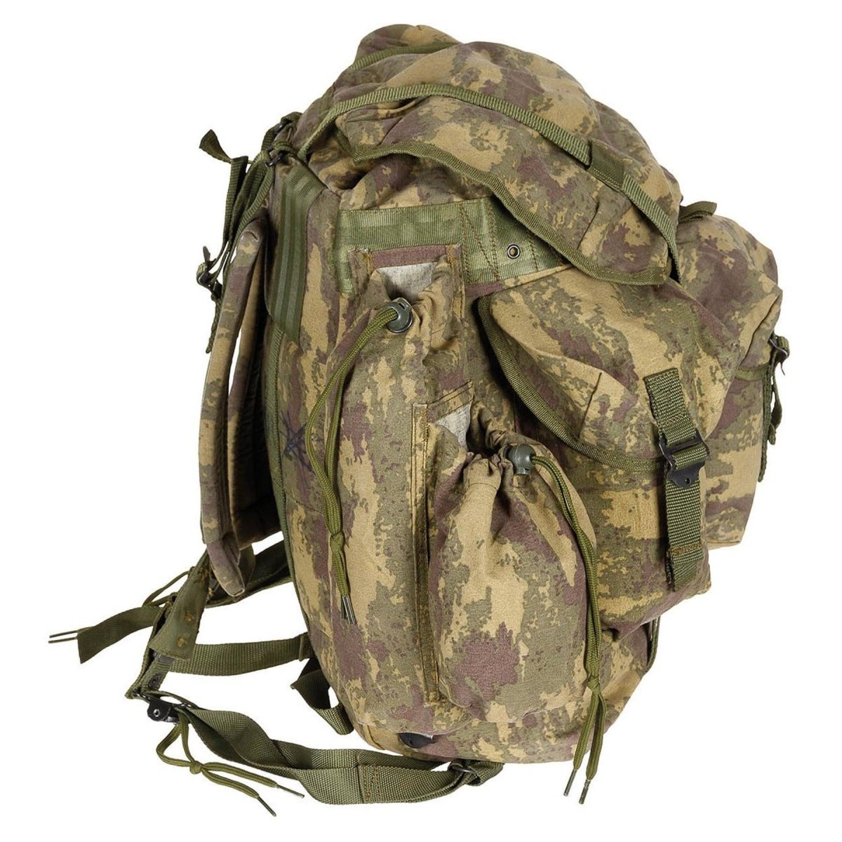 Oryginalny Turecki Plecak Wojskowy 40L z Regulowanymi Ramiączkami M2008 Camo