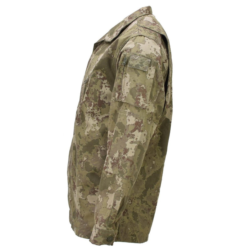 Oryginalna turecka wojskowa AG18 Mundur Train Ripstop M2021 Camo