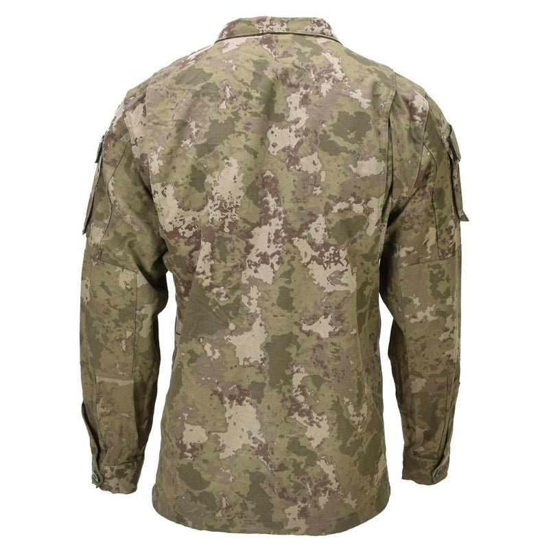 Oryginalna turecka wojskowa AG18 Mundur Train Ripstop M2021 Camo