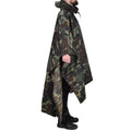 Oryginalne tureckie wojskowe kamuflaż poncho odporna na wodę Ripstop Hooded Army
