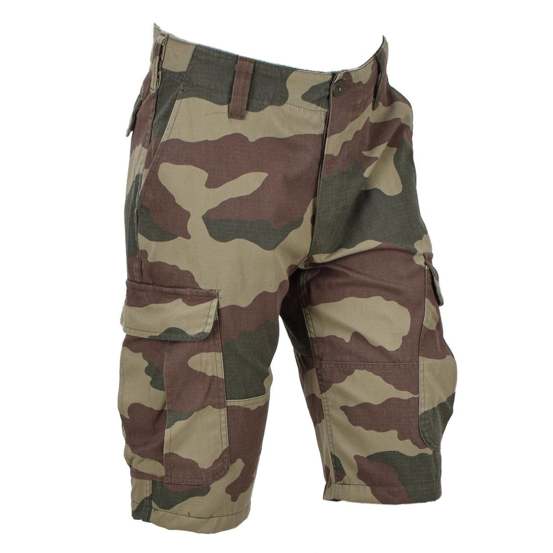 Oryginalne tureckie szorty wojskowe bojówki Outdoor Field Utility Woodland Camo