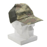 Oryginalna turecka czapka wojskowa typu Snapback Ripstop Mesh Insert M2008 Camo