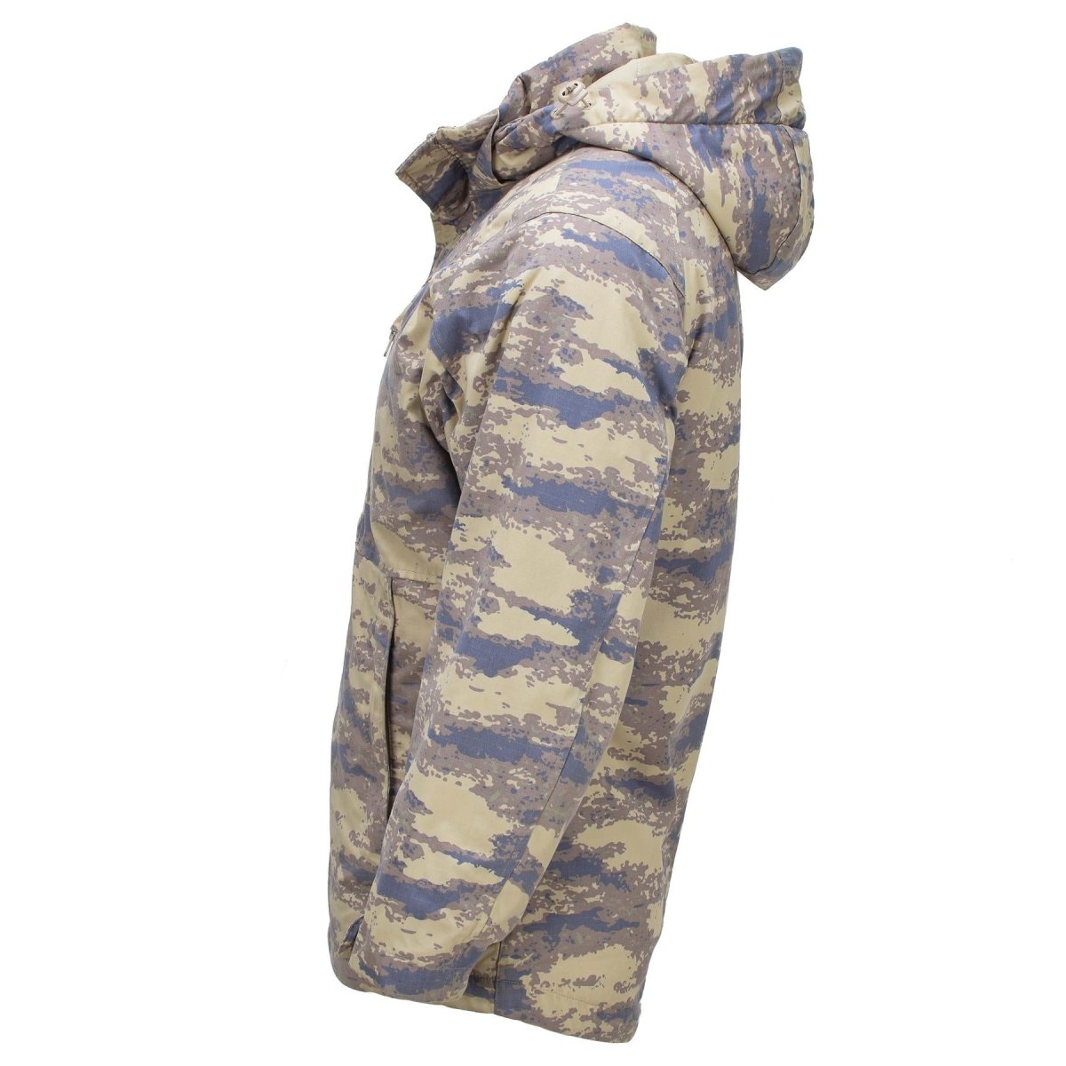 Oryginalna turecka parka wojskowa polowa Rip Stop z pikowaną podszewką M2018 Camo
