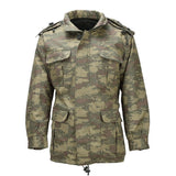 Oryginalna turecka parka wojskowa z polarową podszewką Ripstop M2008 Camo