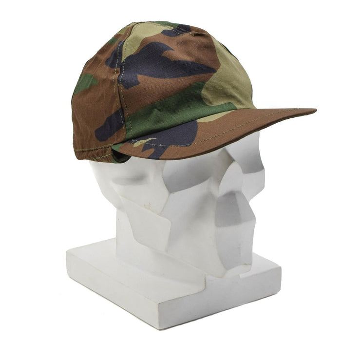 Oryginalna turecka czapka zimowa wojskowa RipStop Outdoor Woodland Camo - GoMilitar