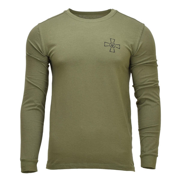 Original Ukrainian Military Undershirts Long Sleeve Armed Force Tryzub Emblem