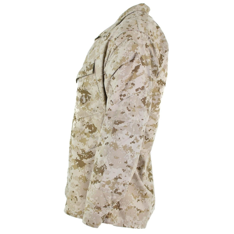 Oryginalna kurtka wojska amerykańskich BDU Digital Desert Camo koszulki Wydanie wojskowe