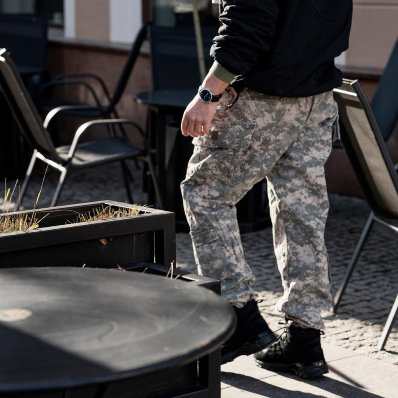 Oryginalne amerykańskie spodnie wojskowe RIP Stop Acu Digital Tiger Stripe Camo