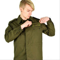 Oryginalna vintage czeska kurtka armii m85 Military Olive Green Military News