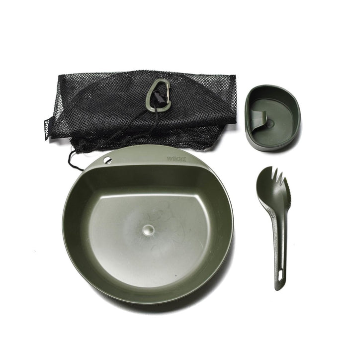 Oryginalny zestaw Wildo Pathfinder, zestaw przyborów do jadalni na świeżym powietrzu, bez BPA Camping Spork - GoMilitar