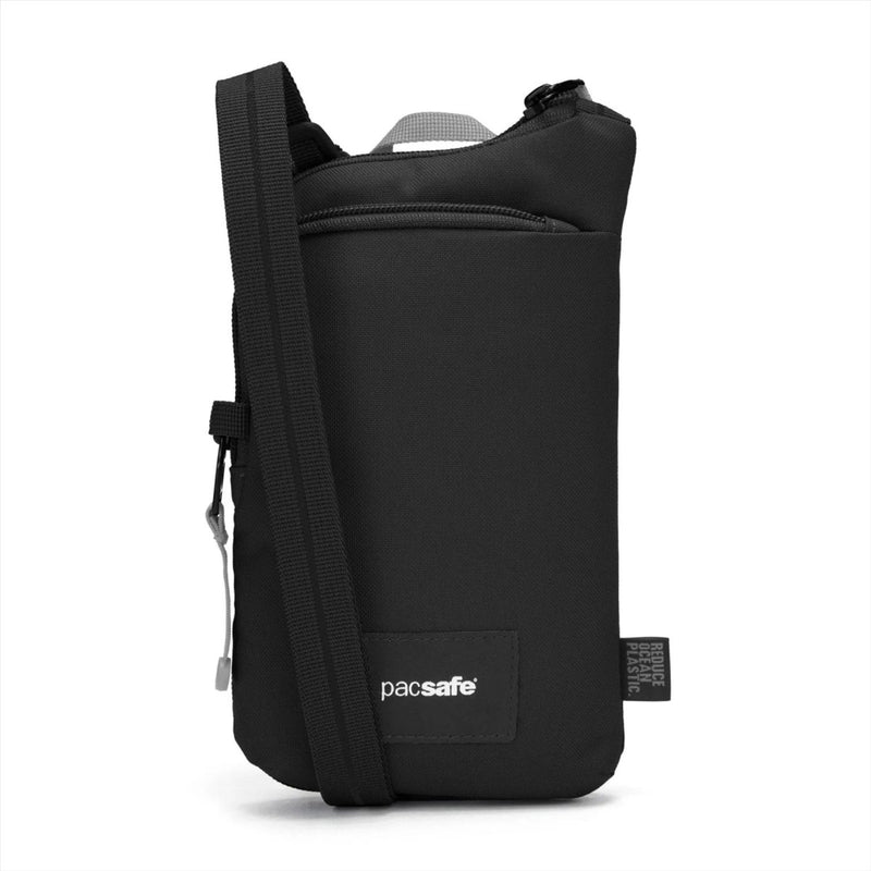 PACSAFE GO ANTY CRET TECH Crossbody Bag 3,5L RFID Blokowanie odpornych na czerń