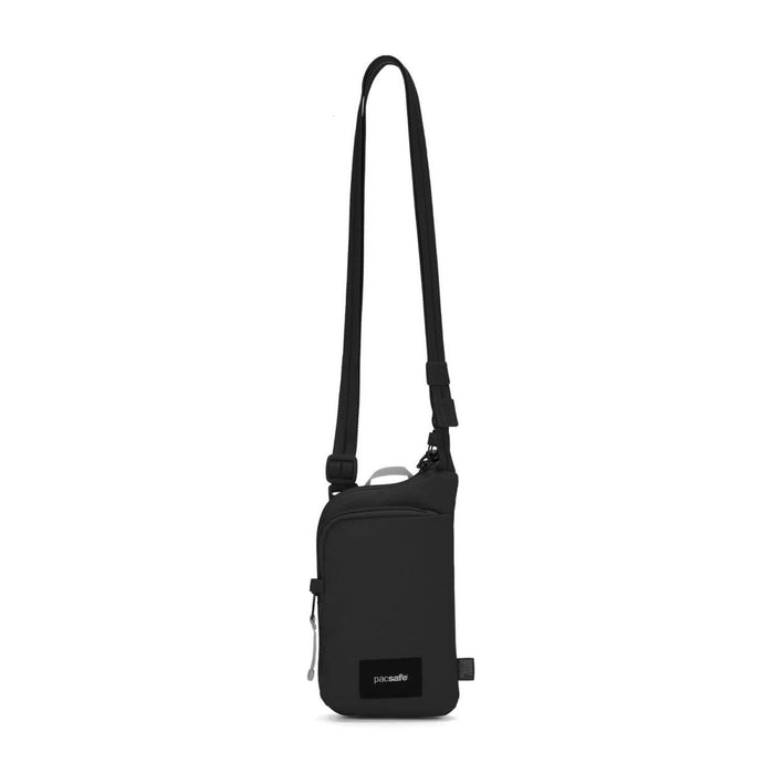 Torba na ramię Pacsafe GO Anti Theft Tech 3,5 l z blokadą RFID, odporna na przecięcia, czarna - GoMilitar