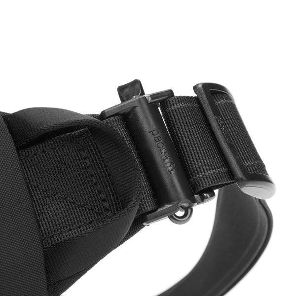 PACSAFE V Crossbody Sling Bag 5L Anti Theft PVC Free Water Repellent Black