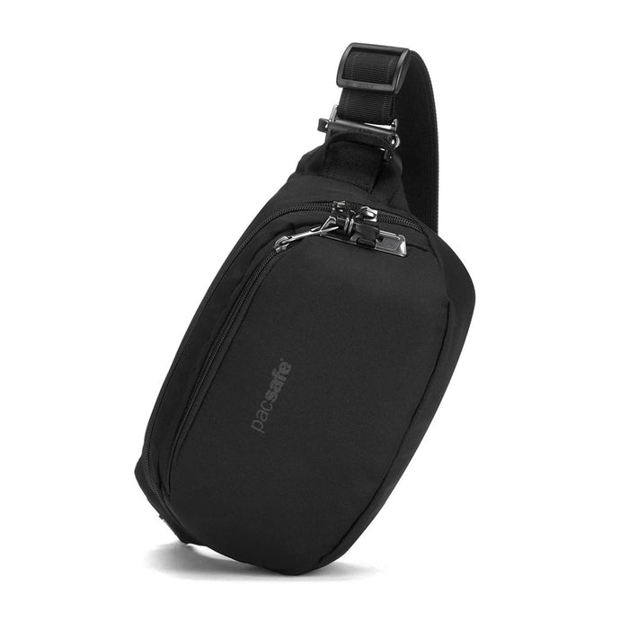 Torba na ramię Pacsafe Vibe 100 4L Wodoodporna torba biodrowa z zabezpieczeniem przed kradzieżą Stealth - GoMilitar