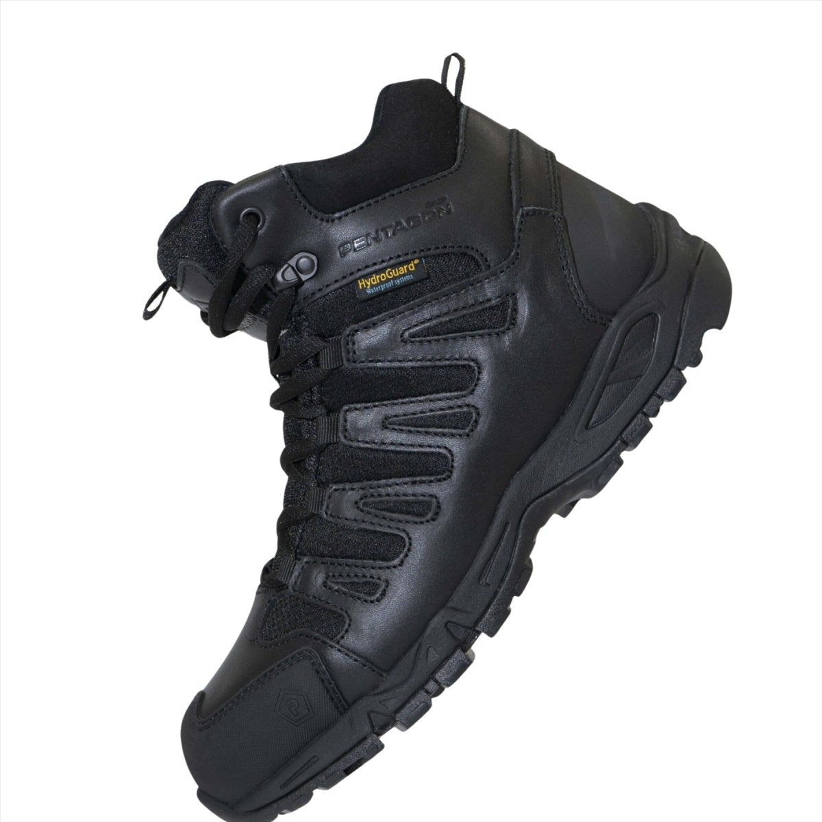 Buty taktyczne PENTAGON Achilles XTR 6 Skóra o wysokiej gęstości Wodoodporna czarna