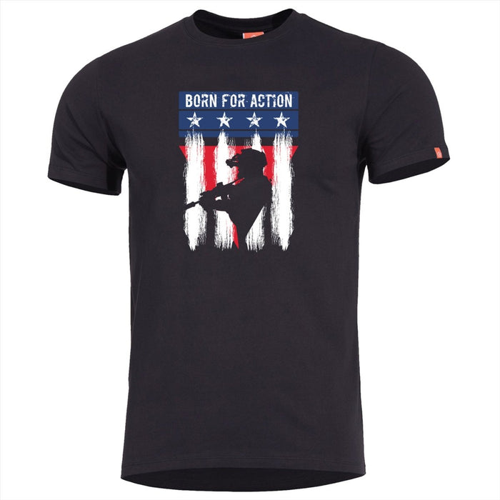 T-shirt PENTAGON Ageron Ranger Klasyczny, szybkoschnący, wygodny krój, bezwonny, czarny – GoMilitar