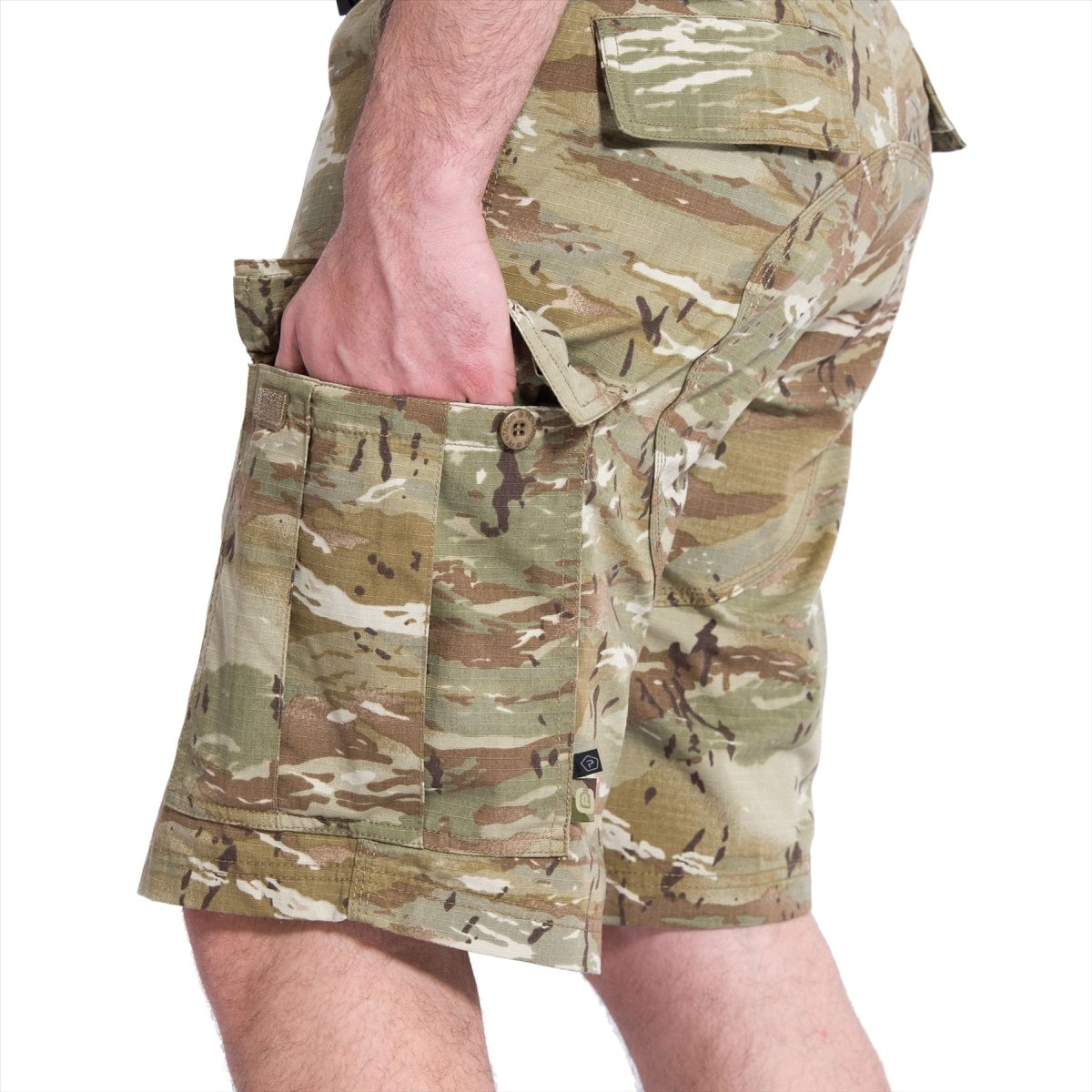 Spodenki cargo PENTAGON BDU 2.0 Ergonomiczny krój, trwała tkanina Ripstop MTP Camo