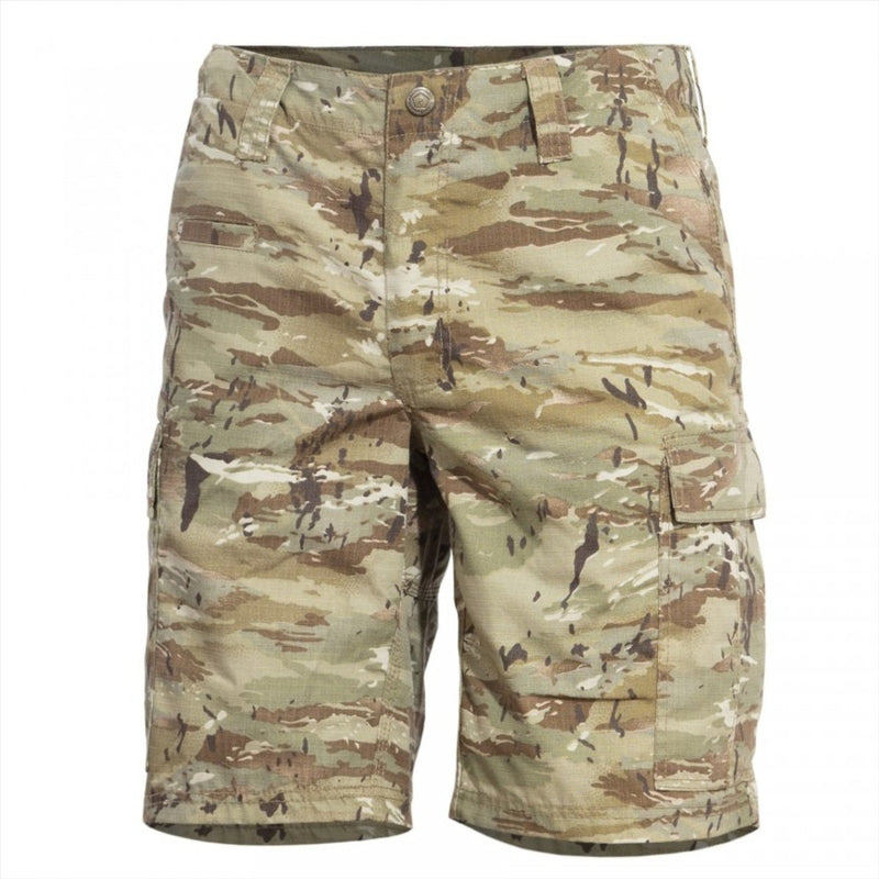 PENTAGON BDU 2.0 Cargo Shorts Ergonomic Cut Durable Ripstop Fabric MTP Camo