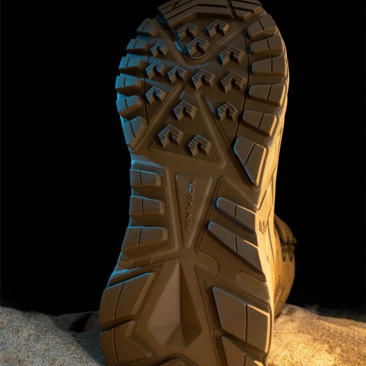 Buty Pentagon Horizon Desert Trekking 6 Lekkie, oddychające zamszowe czarne