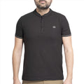 Klasyczny T-shirt PENTAGON Levantes Henley Stripes z krótkim rękawem, szybkoschnący