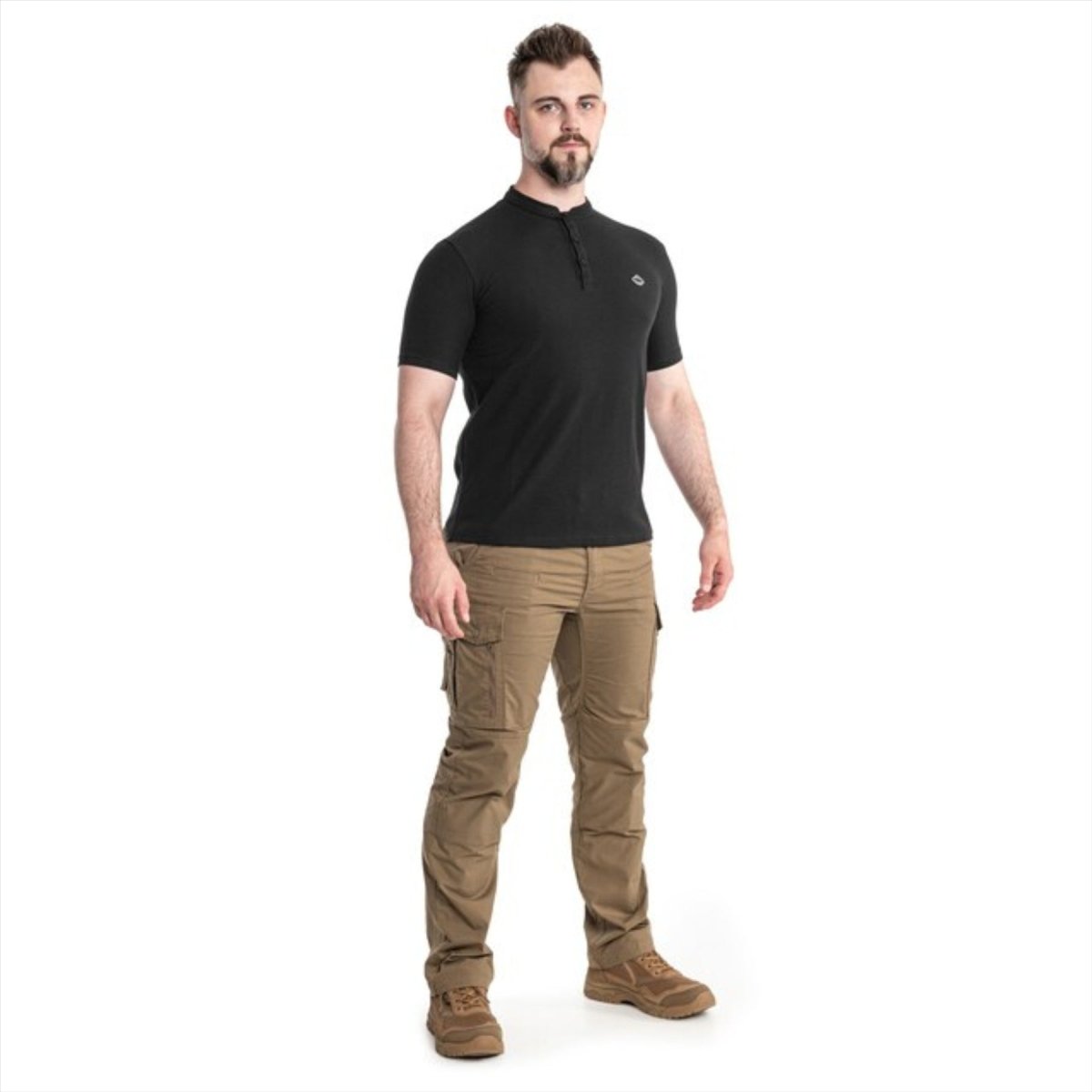 Koszulka PENTAGON Levantes Henley Honeycomb Piqueut, szybkoschnąca, odporna na nieprzyjemne zapachy