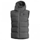 PENTAGON Omega Down Vest gray water repellent coated hooded sleeveless winter - GoMilitar