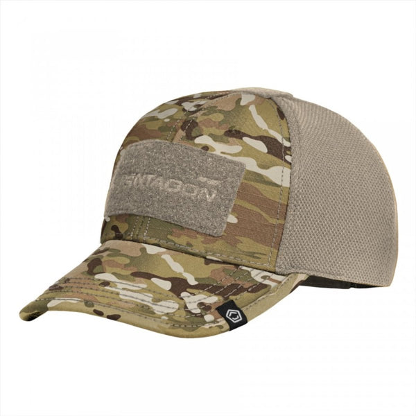 Pentagon Raptor Tactical Cap o jeden rozmiar oddychający z siatki operacje z tyłu kamuflaż
