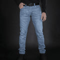 Spodnie Pentagon Rogue Jeans Męskie Regular Fit Stretch Denim Ukryte kieszenie CCW