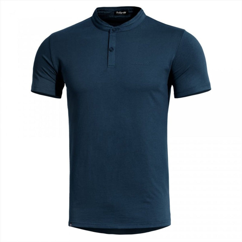 Pentagon Romeo 2.0 Henley T-shirt regularny fit mandarynki bezwonny materiał