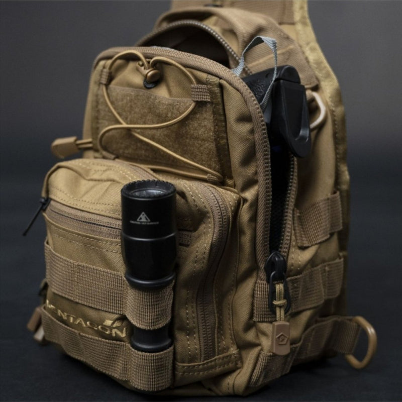 Pentagon UCB 2.0 Torba klatki piersiowej 7L TAKTICAL Sling Pack kompatybilny system Molle