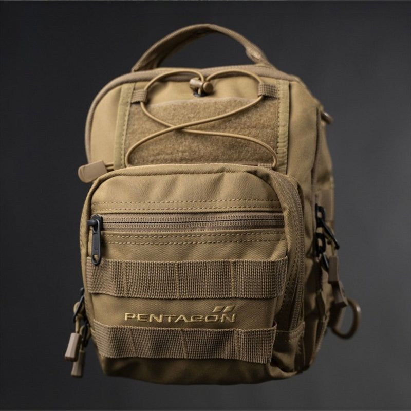 Pentagon UCB 2.0 Torba klatki piersiowej 7L TAKTICAL Sling Pack kompatybilny system Molle