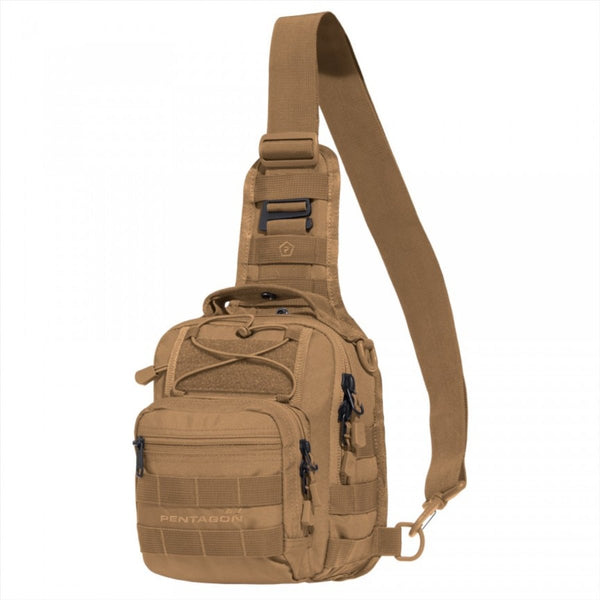 Pentagon UCB 2.0 Torba klatki piersiowej 7L TAKTICAL Sling Pack kompatybilny system Molle