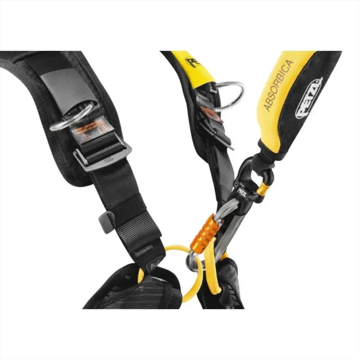 Kompaktowe, otwierane łożysko kulkowe PETZL Micro Swivel, krętlik wspinaczkowy, czarny